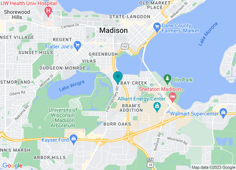 Map of SSM Health Location