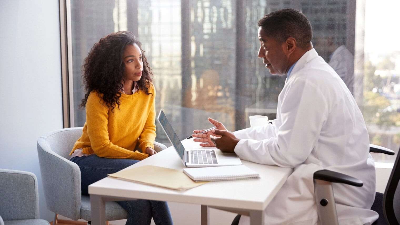 Doctors in an office